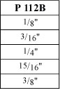 Size Table