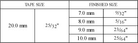 Size Table