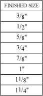 Size Table