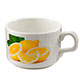 Co-m Cup saucer and spoon Co-m Cup saucer and spoon