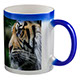 F-M Blue Colour Change Mug