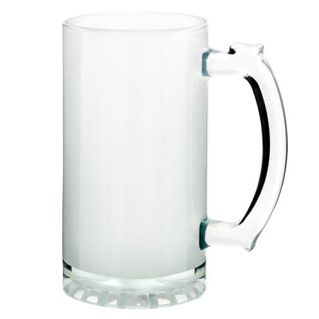 G-P Frosted Glass Beer Mug