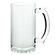 G-P Frosted Glass Beer Mug