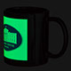 M-13 Black Glow in the Dark Mug