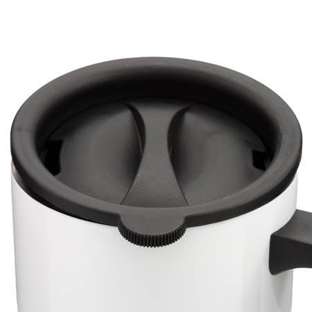 M-141SS White Travel Mug