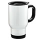M-141SS White Travel Mug