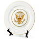 P1000 10in Gold Trim Plate
