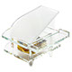 SJ16 Crystal Photo Frame Piano Music Box