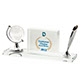 SJ23 Crystal Globe & Pen Holder Photo Frame