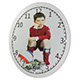 XZJPNWC158 Textured Glass Clock